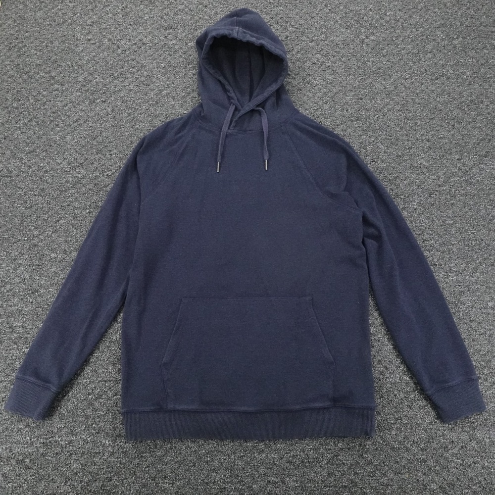 The Normal Brand Hoodie Mens Medium Blue Pullover Pocket Casual Fade